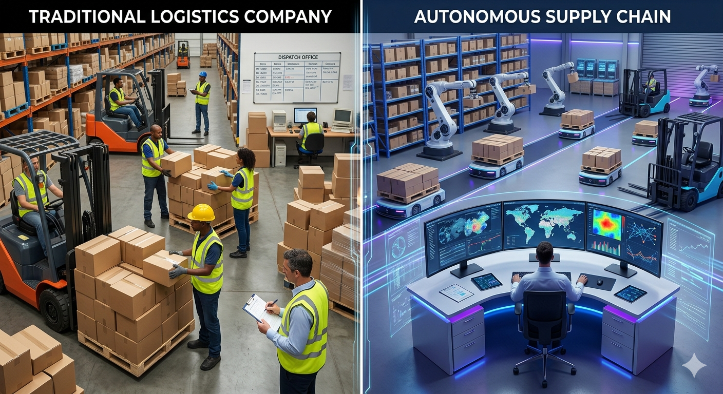 Supply Chain background